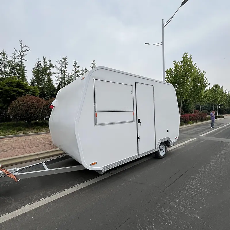 Heavy Duty Alloy Food Trailer