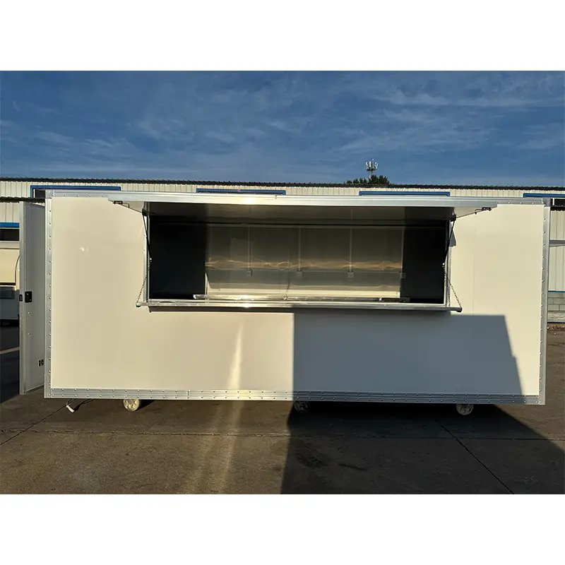 Heavy-Duty Steel Outdoor Street Food Kiosk Heavy-Duty Steel Outdoor Street Food Kiosk