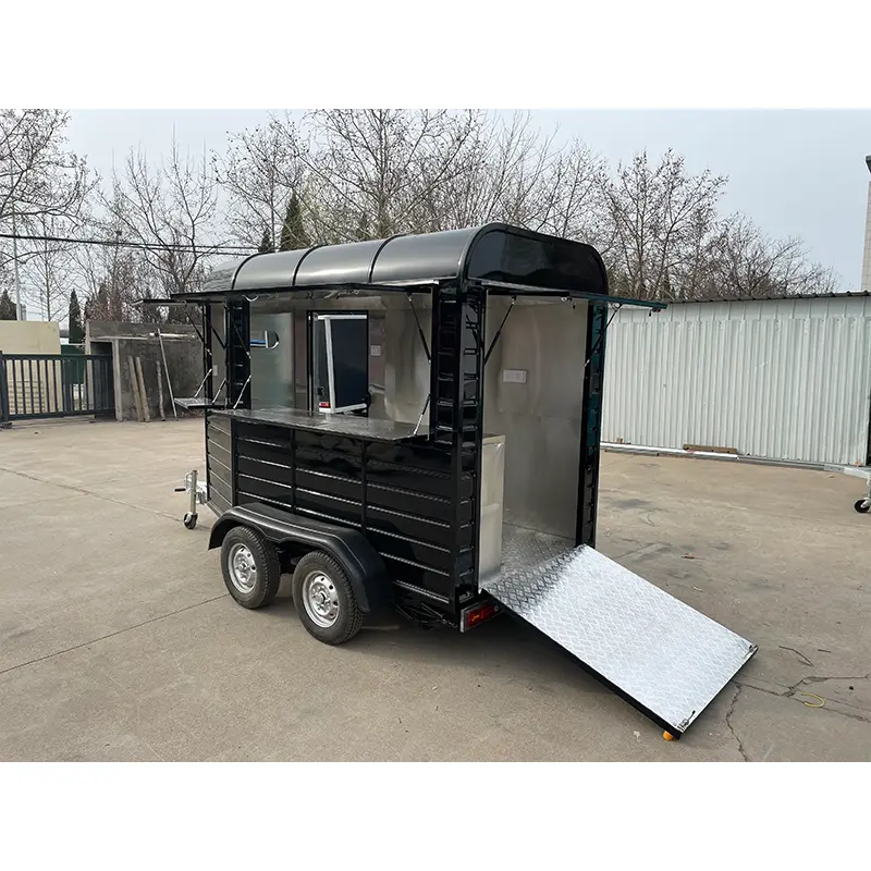 Horse Box Coffee and Beverage Trailer