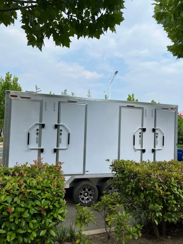 Four Station Luxury Restroom Trailer