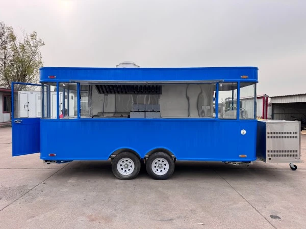 Street View Mobile Concession Food Trailer