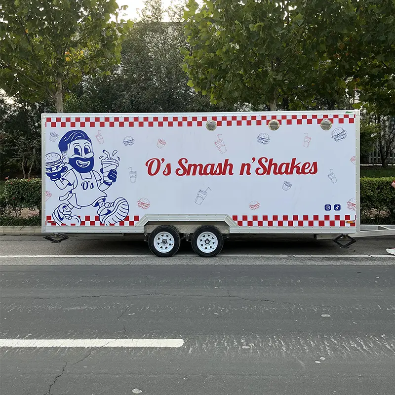 Mobile Bakery and Fast Food Kitchen Trailer