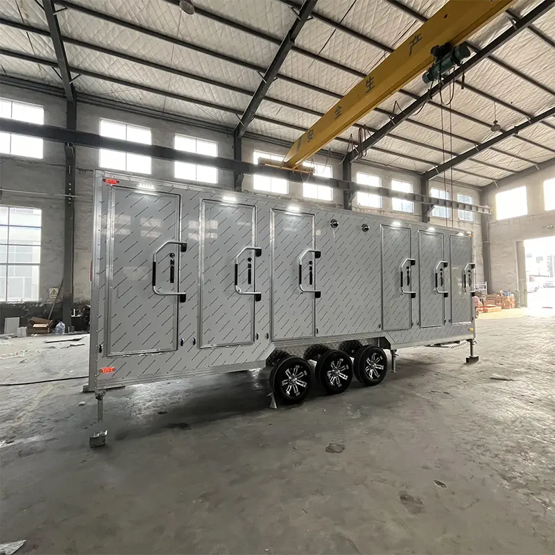Six Station Commercial Restroom Trailer