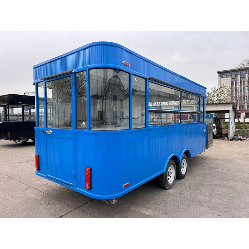 Street View Mobile Concession Food Trailer